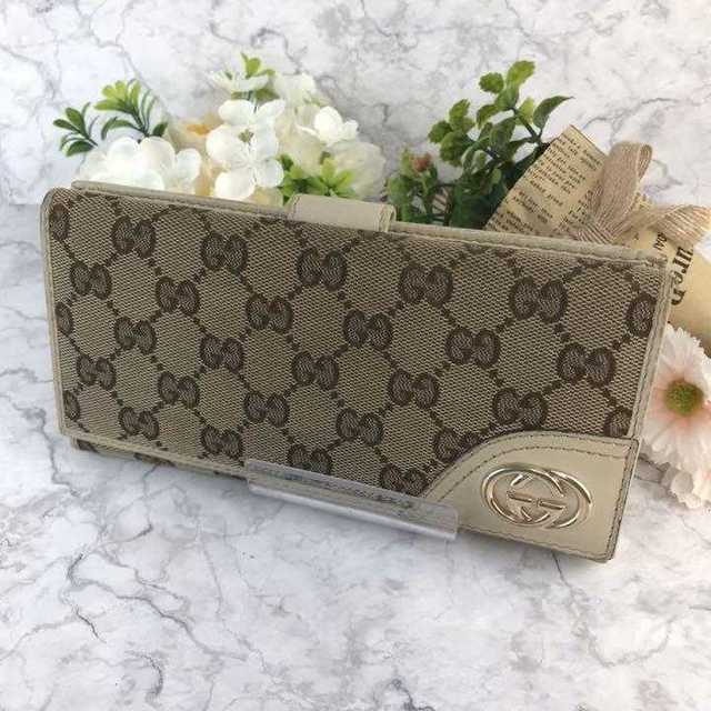 Gucci - ❤セール❤ GUCCI グッチ 長財布 財布 GG キャンバス レディースの通販 by 即購入歓迎shop