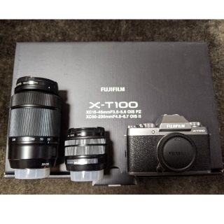 フジフイルム(富士フイルム)のFUJIFILM X-T100 Wレンズキット(ミラーレス一眼)