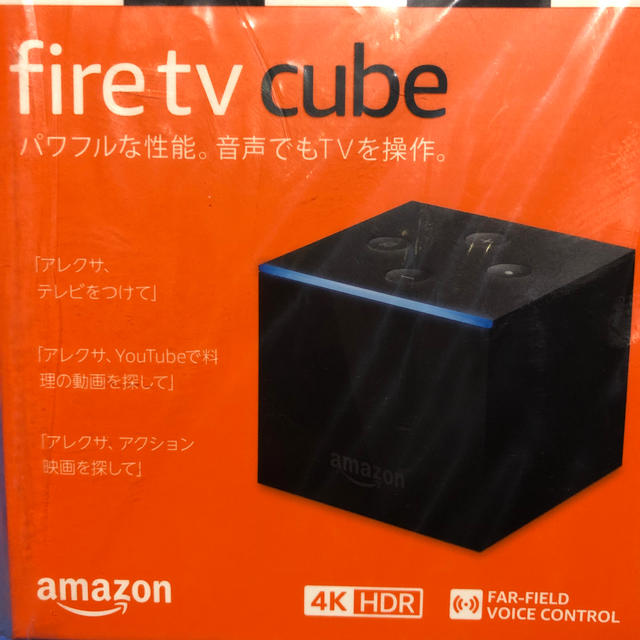 fire tv cube amazon  Netflix YouTube  新品 スマホ/家電/カメラのテレビ/映像機器(その他)の商品写真