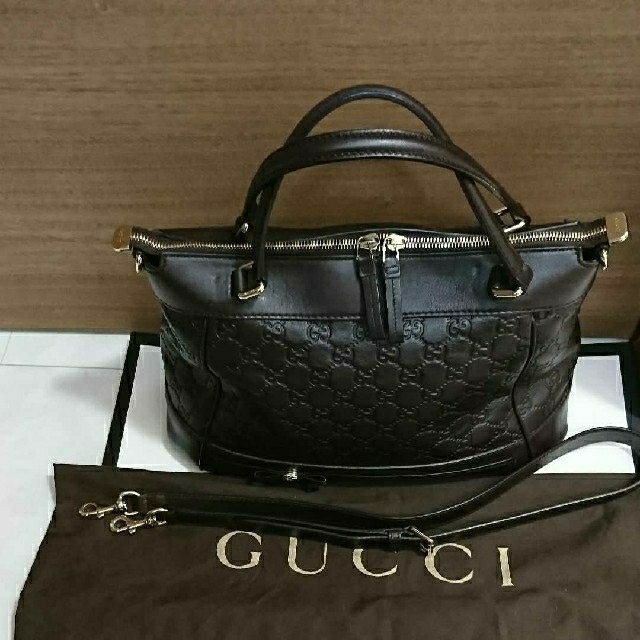 Gucci - グッチシマ ショルダーハンドバッグの通販 by M🖤🖤🖤