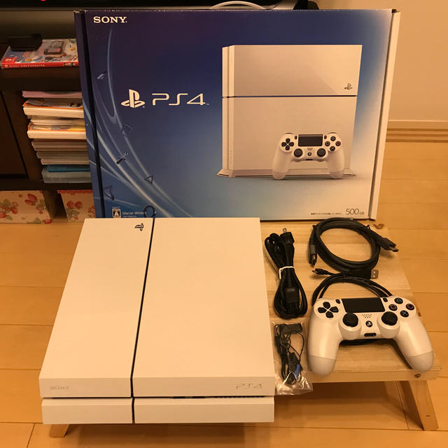 値下げ相談可】PS4 プレイステーション4 白 ホワイト 500GB - 家庭用 ...