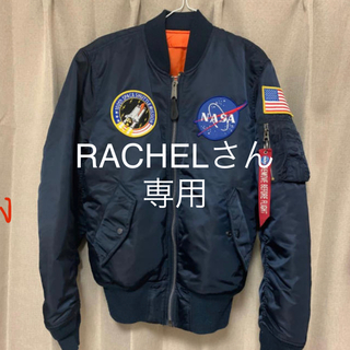 ALPHA INDUSTRIES - Alpha x NASA コラボ MA-1の通販 by lily's ...