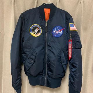 ALPHA INDUSTRIES - Alpha x NASA コラボ MA-1の通販 by lily's ...