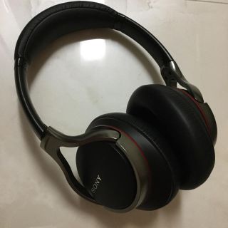 ソニー(SONY)のSONY ステレオヘッドホン MDR-10R ブラック レッド(ヘッドフォン/イヤフォン)