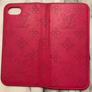 ルイヴィトン(LOUIS VUITTON)のルイ ヴィトン iPhone ケース 6 6s ピンク(iPhoneケース)