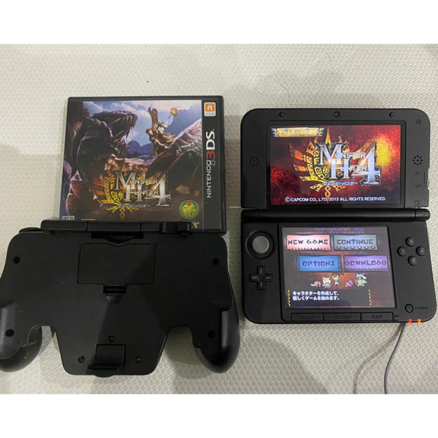 値下出品 ニンテンドー3ds Ll モンスターハンター4 拡張スライド