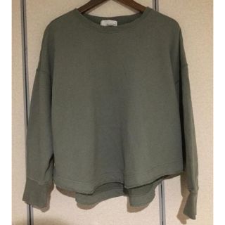 ユナイテッドアローズグリーンレーベルリラクシング(UNITED ARROWS green label relaxing)のgreen label relaxing スウェット トップス グリーン(スウェット)