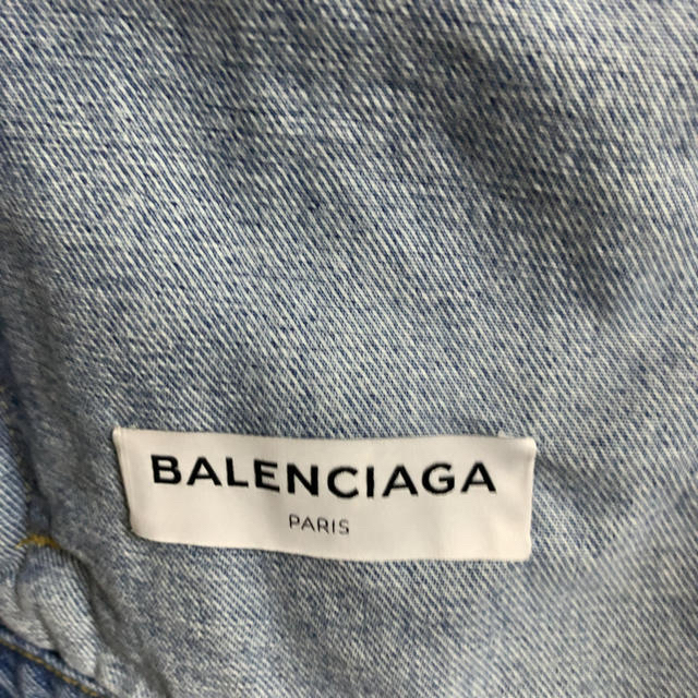 Balenciaga(バレンシアガ)のBALENCIAGA スウィング　デニム ジャケット メンズのジャケット/アウター(Gジャン/デニムジャケット)の商品写真