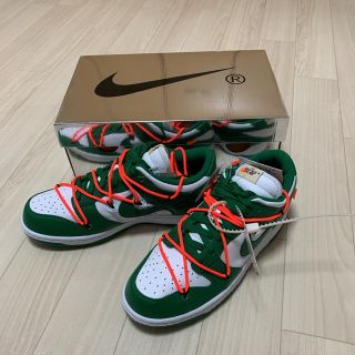 ナイキ(NIKE)のNike Dunk Low Off-White PineGreen 26.5cm(スニーカー)