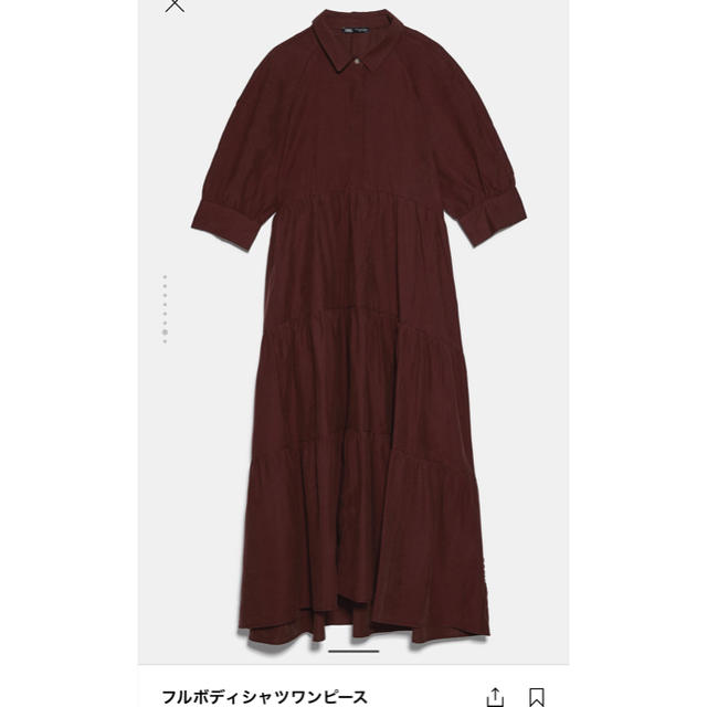 Zara Zara ザラ フルボディシャツワンピースの通販 By Myshop ザラならラクマ