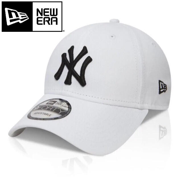 NEW ERA(ニューエラー)のニューエラ キャップ NY ヤンキース ホワイト 白 メンズの帽子(キャップ)の商品写真