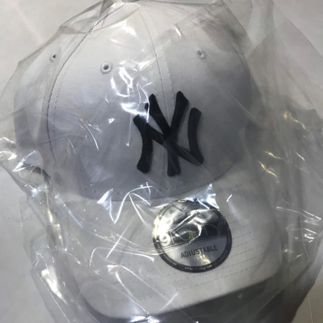 NEW ERA(ニューエラー)のニューエラ キャップ NY ヤンキース ホワイト 白 メンズの帽子(キャップ)の商品写真