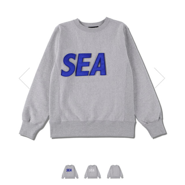 Wind And Sea College Wappen Sweat 紺-