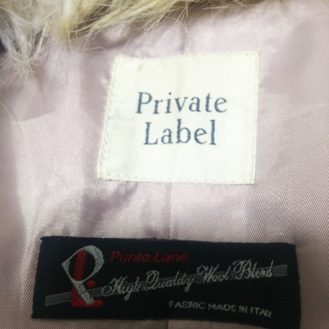 PRIVATE LABEL(プライベートレーベル)のPrivate Label(プライベート レーベル)のロングコート レディースのジャケット/アウター(ロングコート)の商品写真