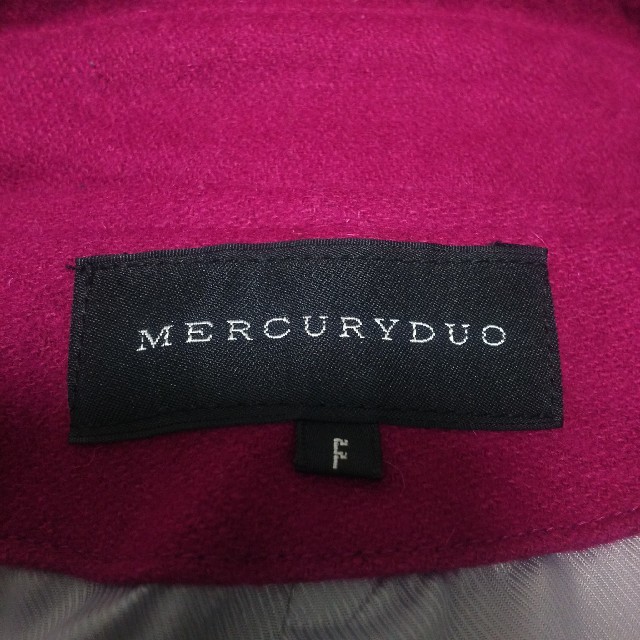 MERCURYDUO(マーキュリーデュオ)の美品 MERCURY DUO マーキュリー デュオ コート ジャケット レディースのジャケット/アウター(チェスターコート)の商品写真