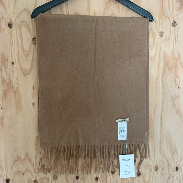 マフラー/ショールAURALEE  baby camelhair narrow stole 新品