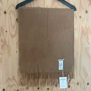 コモリ(COMOLI)のAURALEE  baby camelhair narrow stole 新品(マフラー/ショール)