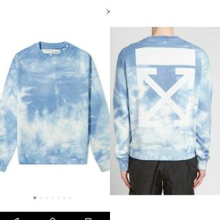 オフホワイト(OFF-WHITE)のオフホワイト END×off-white chemical wash Crew(スウェット)