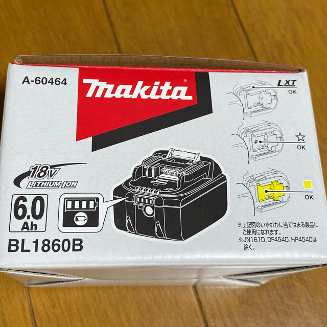 Makita(マキタ)のマキタ　18V LITHUM-ION BL1860B その他のその他(その他)の商品写真