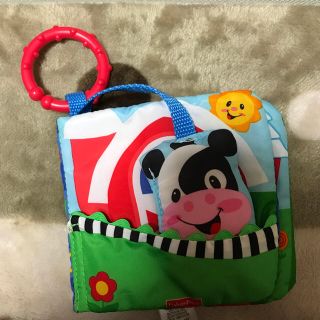 フィッシャープライス(Fisher-Price)のベビー おもちゃ 布の絵本(知育玩具)