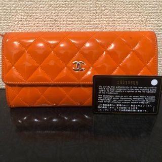 シャネル(CHANEL)のシャネルエナメル財布(財布)