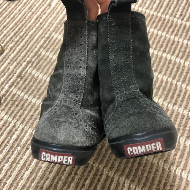 CAMPER(カンペール)のCAMPER  スェードショートブーツ メンズの靴/シューズ(ブーツ)の商品写真