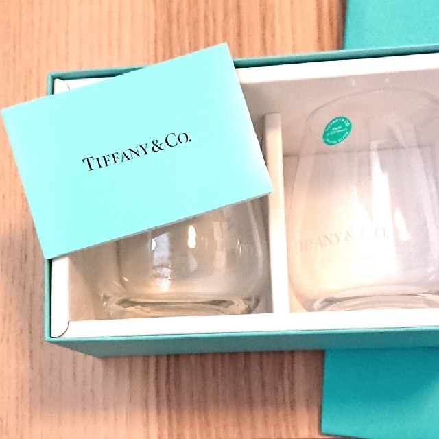 Tiffany & Co.(ティファニー)の新品ティファニー ペアタンブラー インテリア/住まい/日用品のキッチン/食器(タンブラー)の商品写真