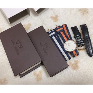 ダニエルウェリントン(Daniel Wellington)の◎ ダニエルウェリントン  36mm ベルト3本セット(腕時計(アナログ))