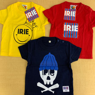 アイリーライフ(IRIE LIFE)の◆新品未使用◆irie life子供用Tシャツ　70サイズ　3枚セット(Ｔシャツ)