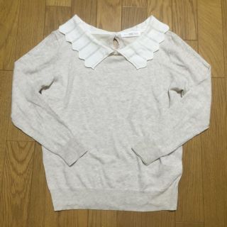 ローリーズファーム(LOWRYS FARM)の※みぃ様専用※美品★襟付きコットンニット(ニット/セーター)