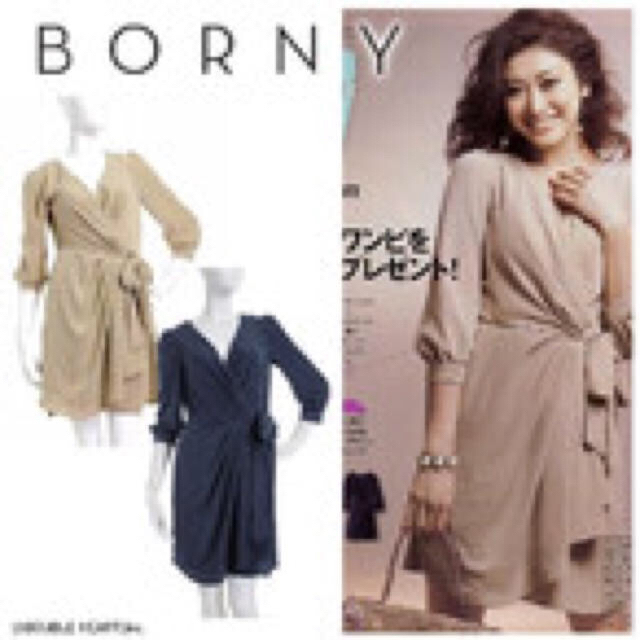 BORNY★カシュクールワンピース 1