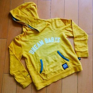 ドリームベイビーズ(DREAMBABYS)の【送料込】DREAMBABYS　長袖フード付きスウェット　120(Tシャツ/カットソー)