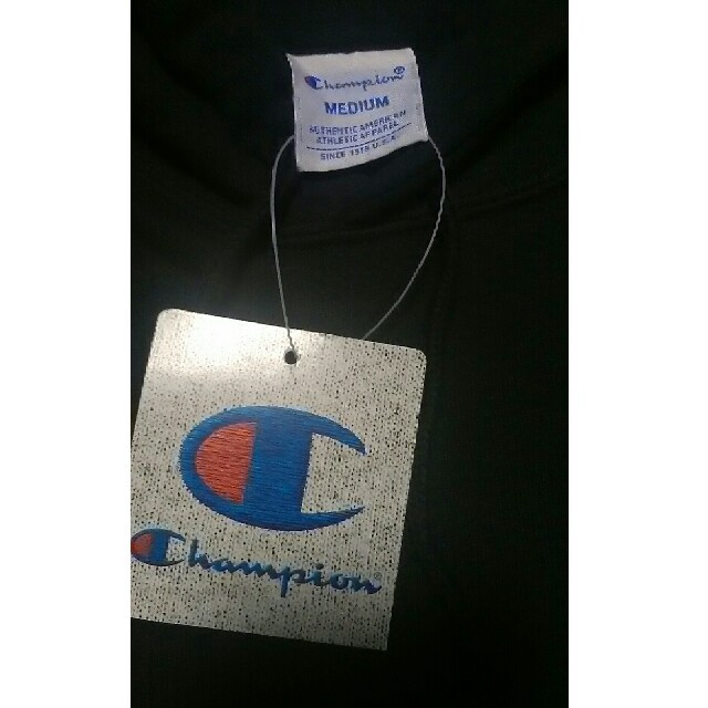 Champion(チャンピオン)のお値下げ!!チャンピオンChampion黒パーカー メンズのトップス(パーカー)の商品写真