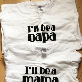 マタニティフォトTシャツセット（長袖）(マタニティトップス)