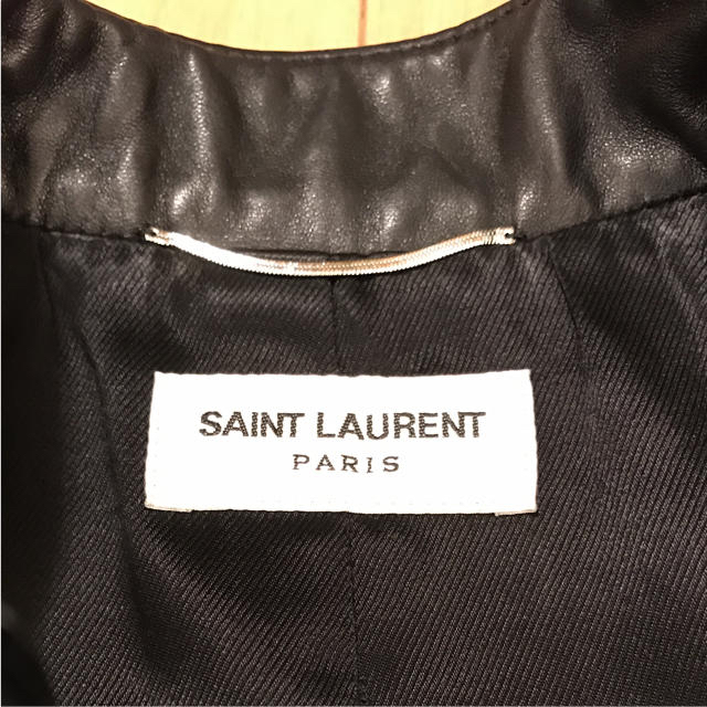 Saint Laurent(サンローラン)のサンローラン パリ  ライダース ジャケット メンズのジャケット/アウター(ライダースジャケット)の商品写真