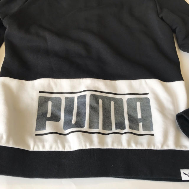 PUMA(プーマ)の【美品】PUMA プーマ パーカー シンプルカッコいい☆160 キッズ/ベビー/マタニティのキッズ服男の子用(90cm~)(ジャケット/上着)の商品写真