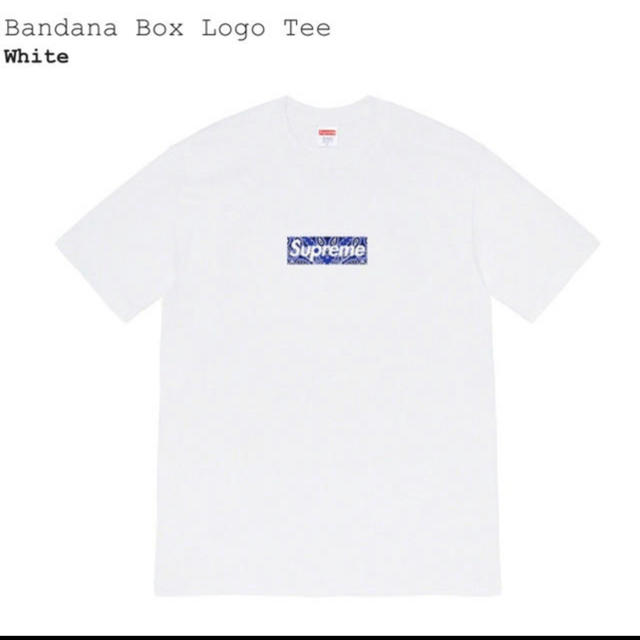 Supreme 19AW Bandana Box Logo Tee Mメンズ