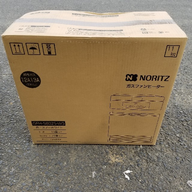 完売 NORITZ - NORITZ　ガスファンヒーター ファンヒーター