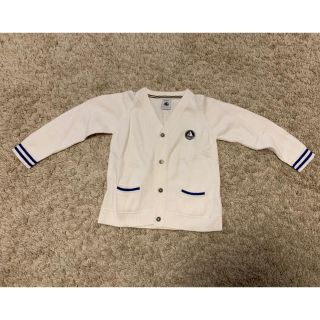 プチバトー(PETIT BATEAU)のプチバトー  カーディガン  24m、86cm(カーディガン/ボレロ)