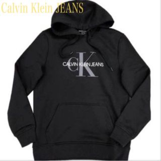 カルバンクライン(Calvin Klein)の【最安値★USサイズSラスト1点】カルバンクライン ビックロゴパーカー(パーカー)