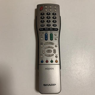 シャープ(SHARP)の● SHARP GA510WJSA シャープ テレビ  リモコン ☆送料無料(テレビ)