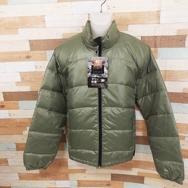 【PEAKAPEAK】 美品 タグ付き ロゴス ダウンジャケットディーン LL