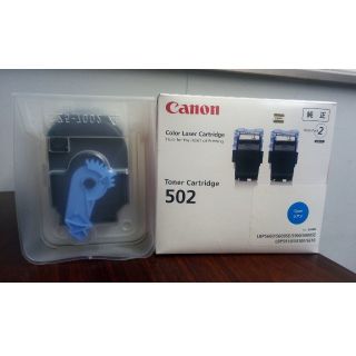 キヤノン(Canon)のCanonトナーカートリッジ502 シアン(PC周辺機器)