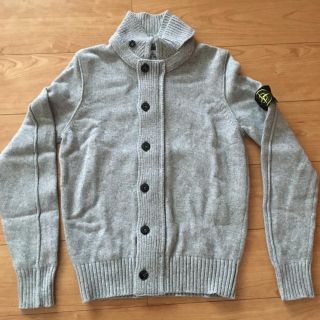 5040【激レア】STONE ISLAND ニット トラックジャケット ブラック