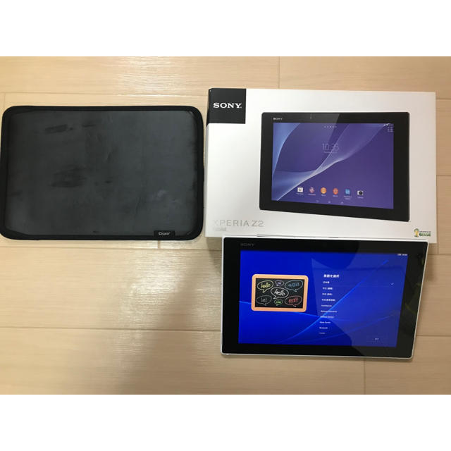 Xperia（TM） Z2 Tablet  SGP512JP/Wタブレット