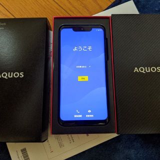 AQUOS zero アドバンスドブラック 128 GB Softbank