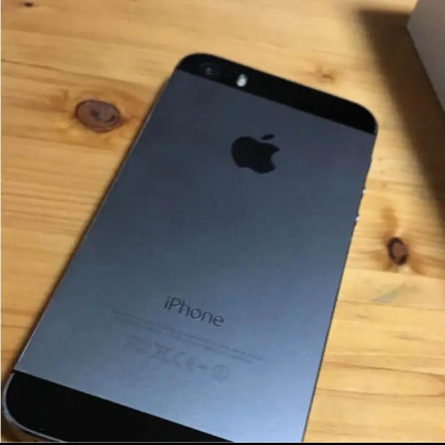 iPhone 5s Space Gray 16 GB その他