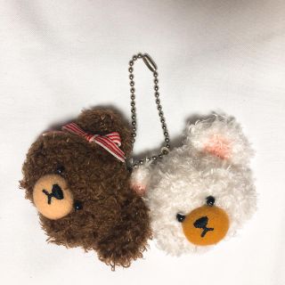 クマノガッコウ(くまのがっこう)のくまのがっこう モコモコジャッキー&デイビット ペアマスコット(キャラクターグッズ)