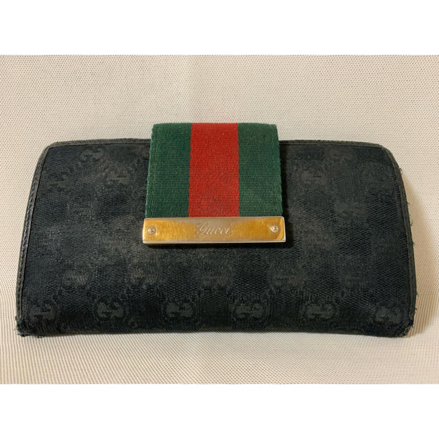 Gucci - グッチ キャンバス長財布の通販 by アロマ吉's shop