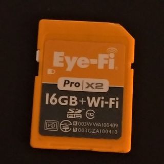 Eyefi pro X2 16GB SDカード(その他)